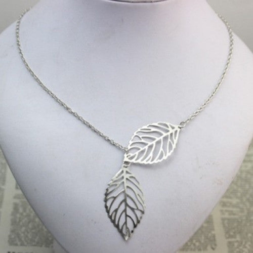 Necklace Fashion Leaf Pendant Necklaces For Women