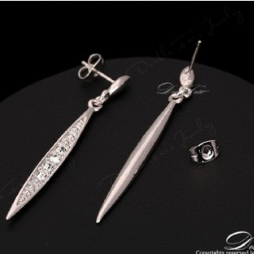 Gold Plated Crystal Jewelry Earrings For Women