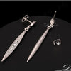 Gold Plated Crystal Jewelry Earrings For Women
