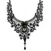 Jewerly Gothic Retro Vintage Lace Necklace